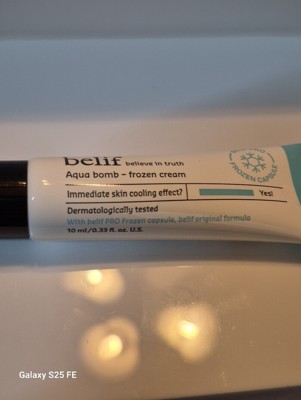 belif Aqua Bomb Frozen Cream, 10ml (Travel Size), NIB - Picture 8 of 8